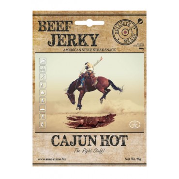 Bullseye Cajun Beef Jerky 25g